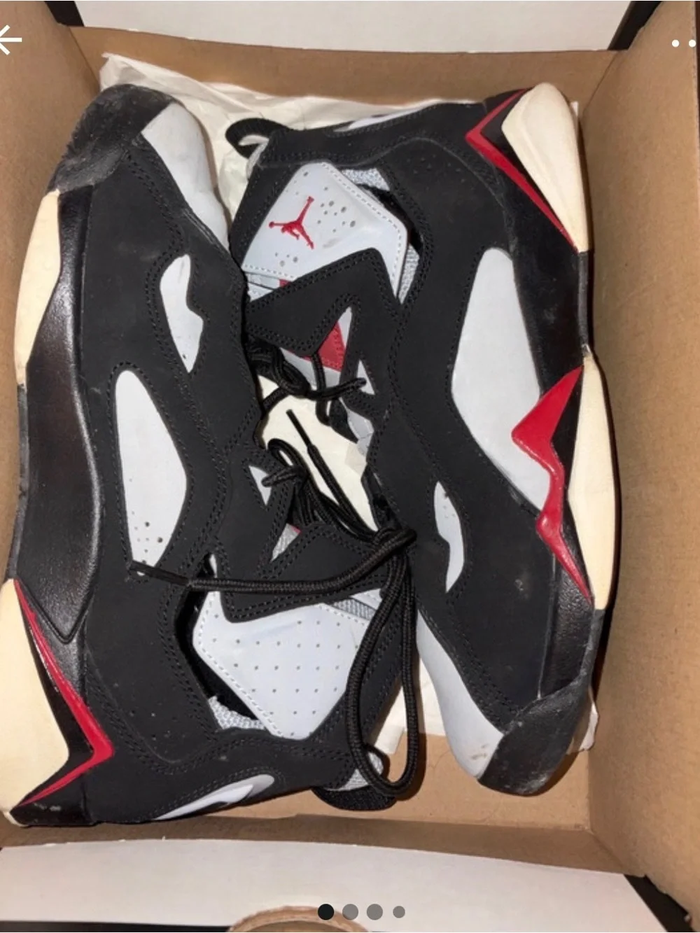 Jordan Men’s Athletic Sneakers - Black/Gray/Red